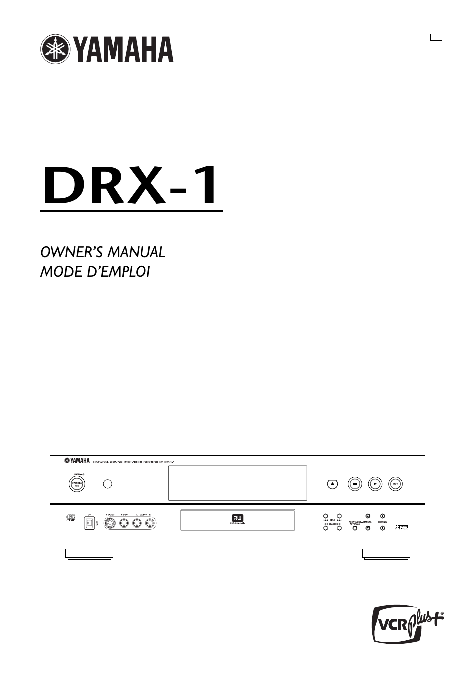 Yamaha DRX-1  EN User Manual | 56 pages