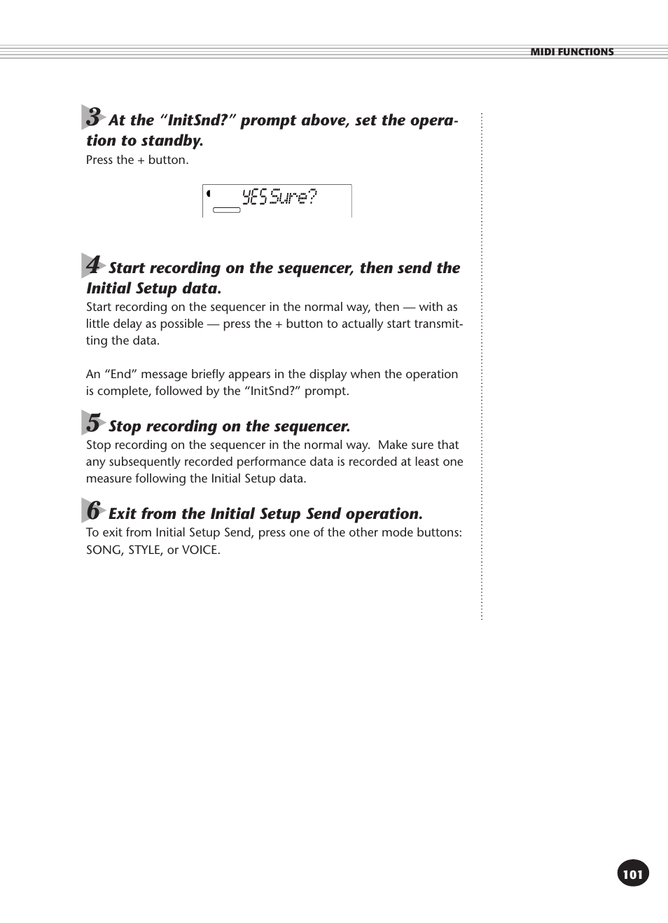 Sure | Yamaha DJX User Manual | Page 101 / 120