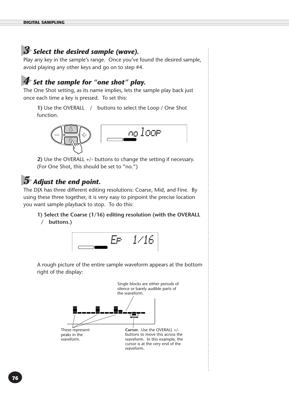 Ep 1/16, Loop | Yamaha DJX User Manual | Page 76 / 120