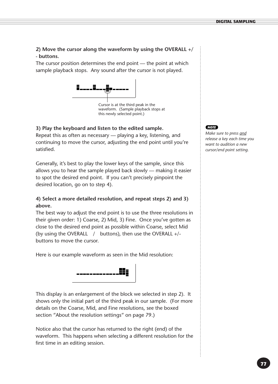 Yamaha DJX User Manual | Page 77 / 120