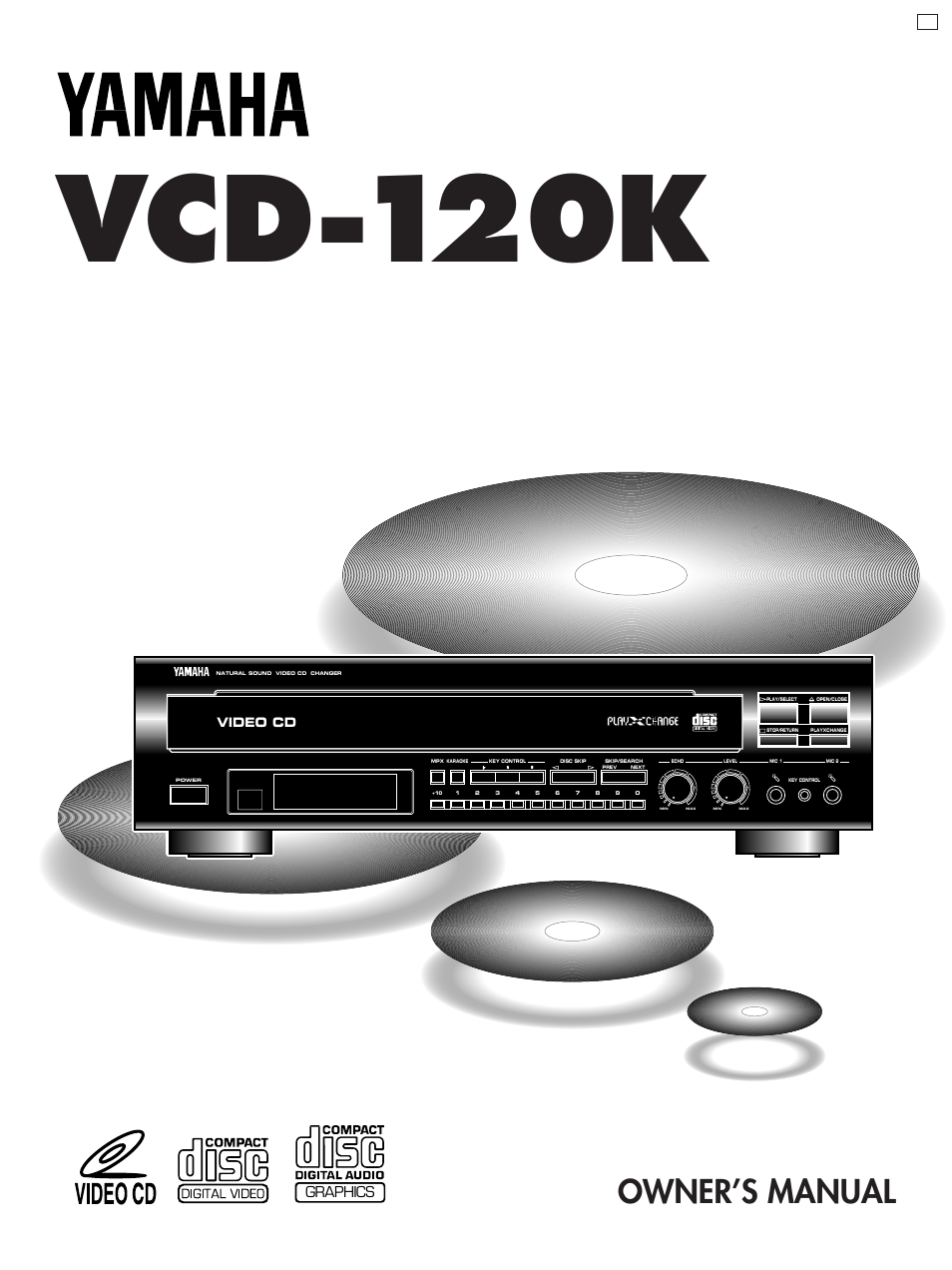 Yamaha VCD-120K User Manual | 23 pages