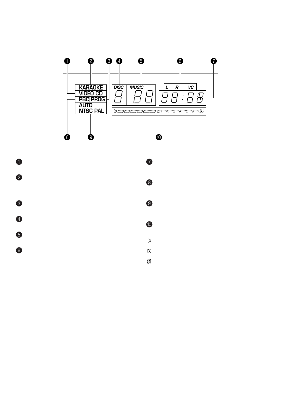 Yamaha VCD-120K User Manual | Page 8 / 23