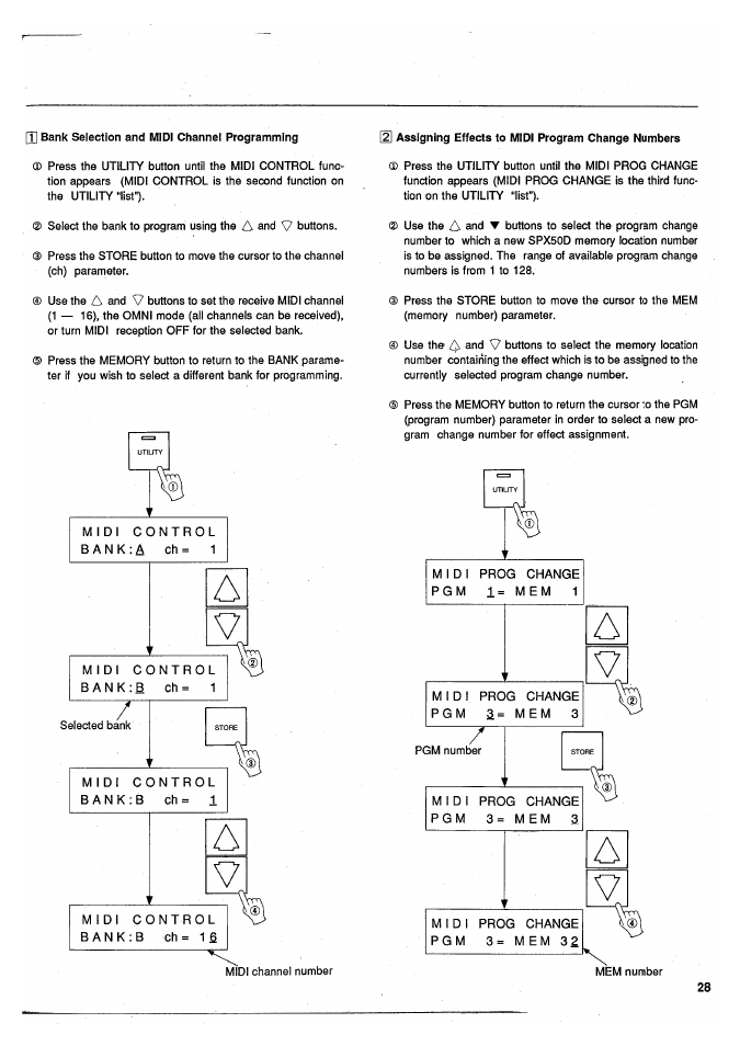Yamaha SPX50D User Manual | Page 27 / 105
