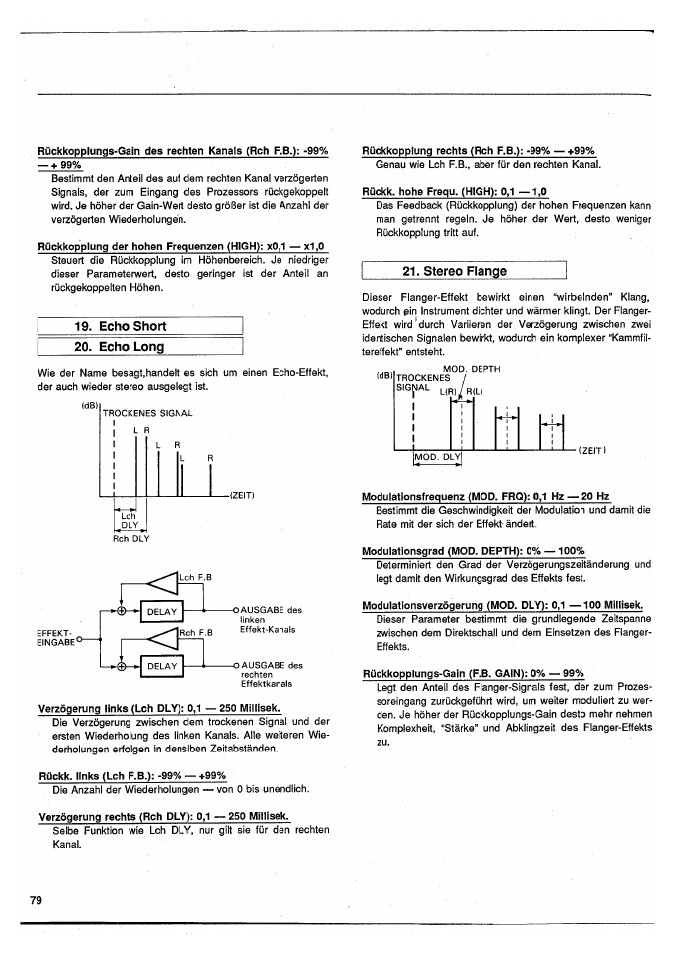 Yamaha SPX50D User Manual | Page 78 / 105