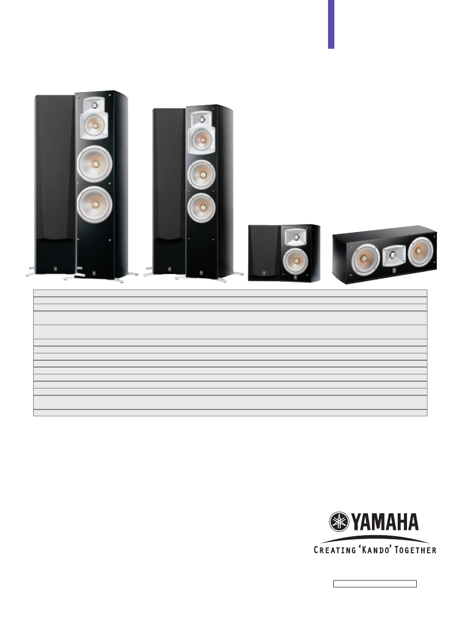 4/4 (u), Yamaha corporation, P.o.box 1, hamamatsu, japan | Yamaha NS-777/NS-555 User Manual | Page 4 / 4