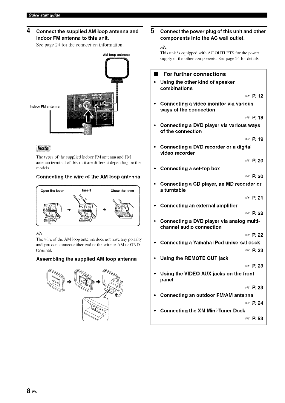 Yamaha HTR-6080 User Manual | Page 12 / 125