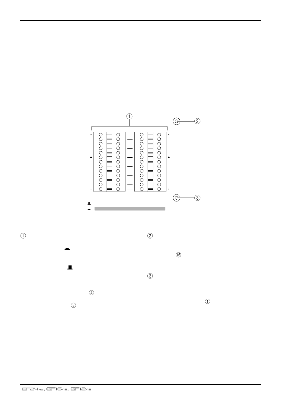 Yamaha GF24/12 User Manual | Page 16 / 26