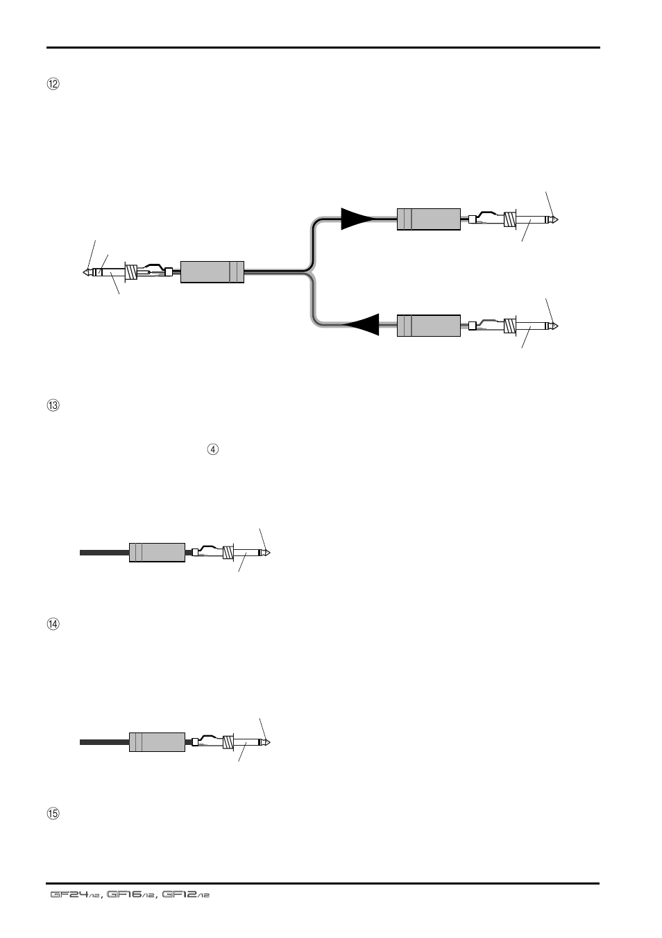 Yamaha GF24/12 User Manual | Page 20 / 26