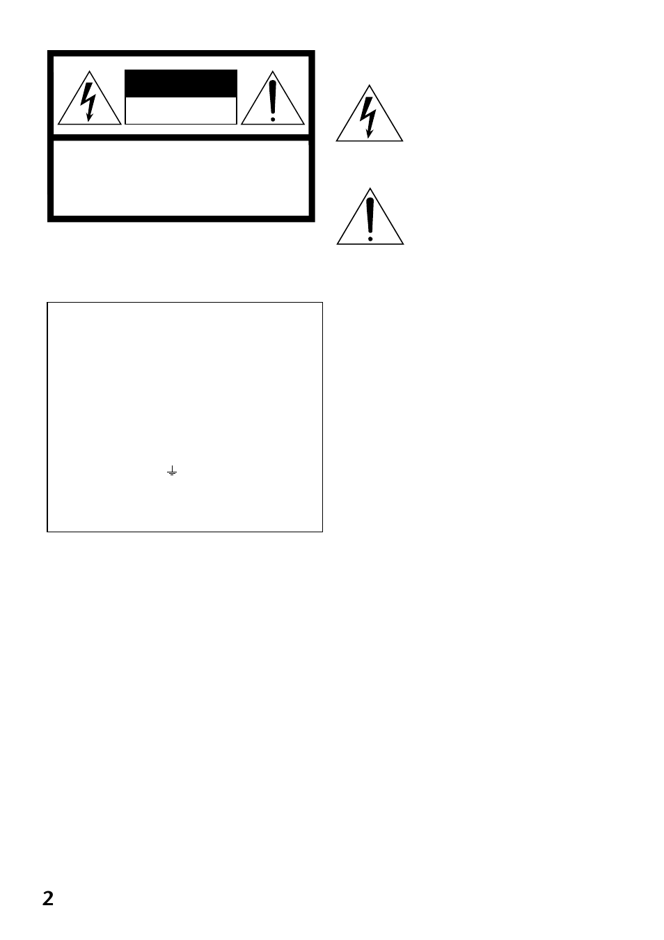 Important | Yamaha MS300 User Manual | Page 2 / 26