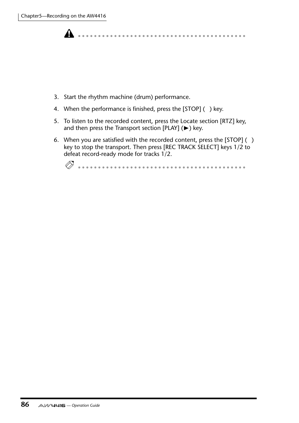 Yamaha Professional Audio Workstation AW4416 User Manual | Page 101 / 507