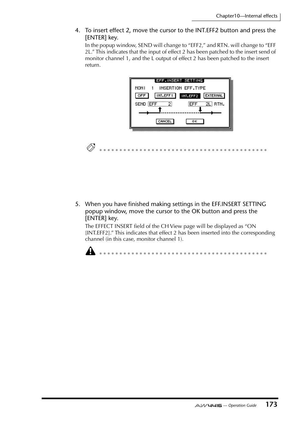 Yamaha Professional Audio Workstation AW4416 User Manual | Page 188 / 507