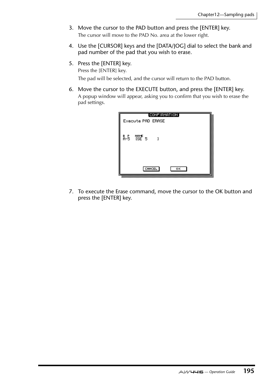 Yamaha Professional Audio Workstation AW4416 User Manual | Page 210 / 507
