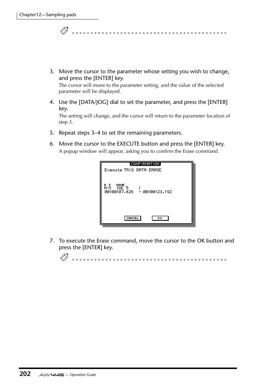 Yamaha Professional Audio Workstation AW4416 User Manual | Page 217 / 507