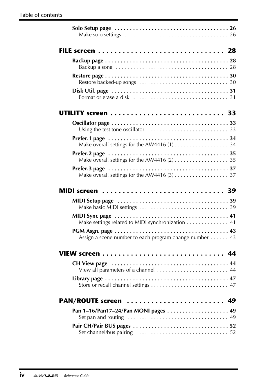 Yamaha Professional Audio Workstation AW4416 User Manual | Page 284 / 507