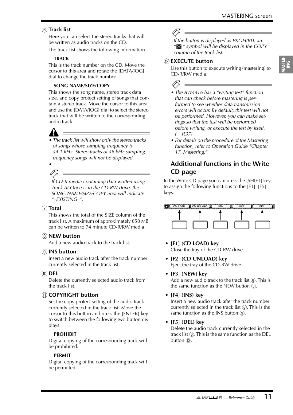 Yamaha Professional Audio Workstation AW4416 User Manual | Page 299 / 507