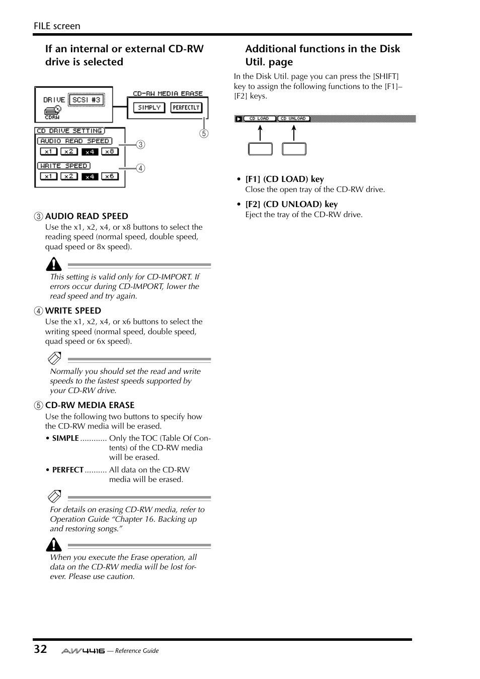 Yamaha Professional Audio Workstation AW4416 User Manual | Page 320 / 507