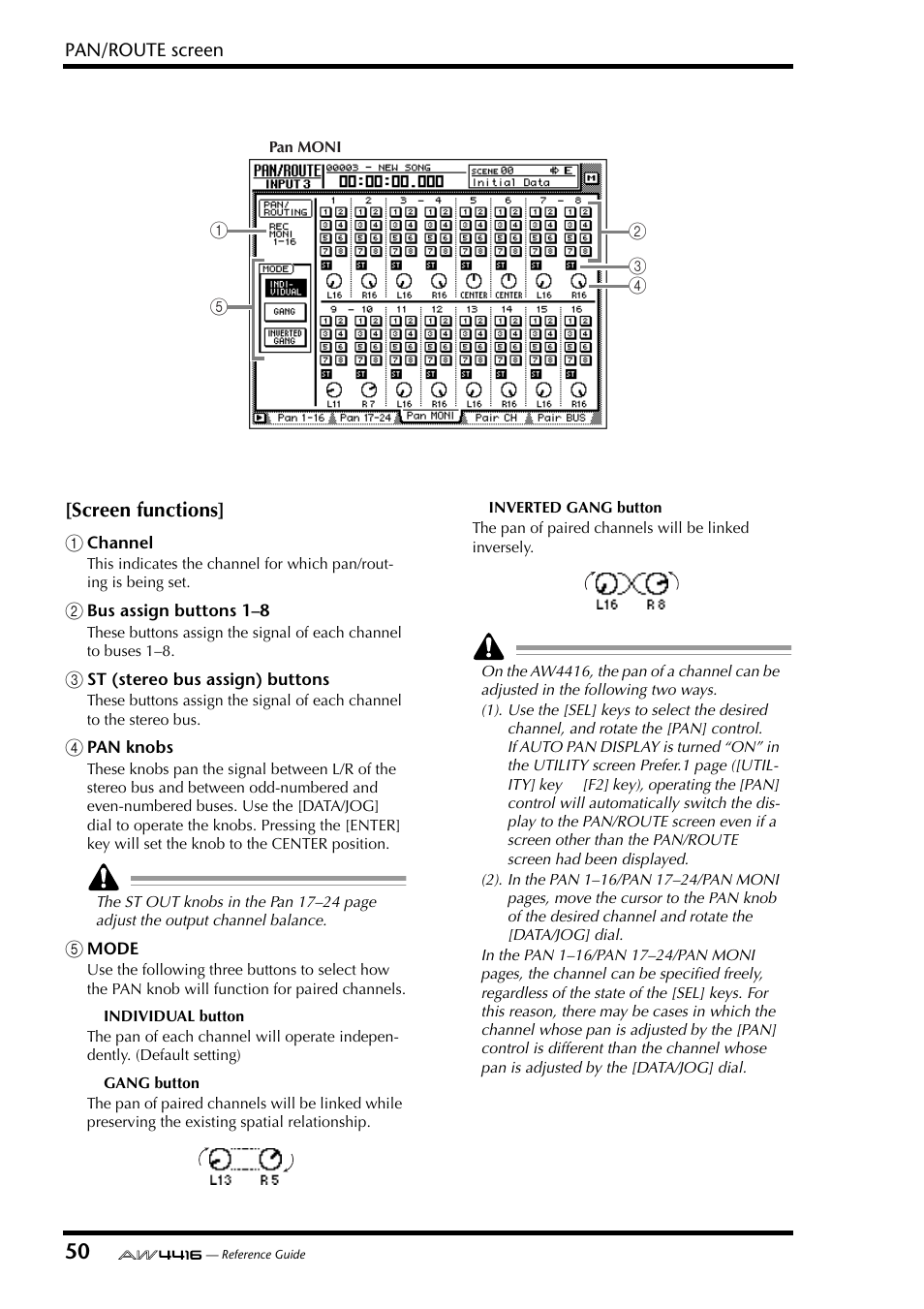 Yamaha Professional Audio Workstation AW4416 User Manual | Page 338 / 507