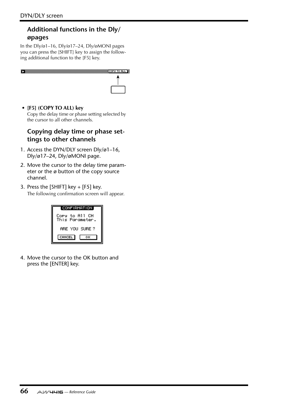 Yamaha Professional Audio Workstation AW4416 User Manual | Page 354 / 507