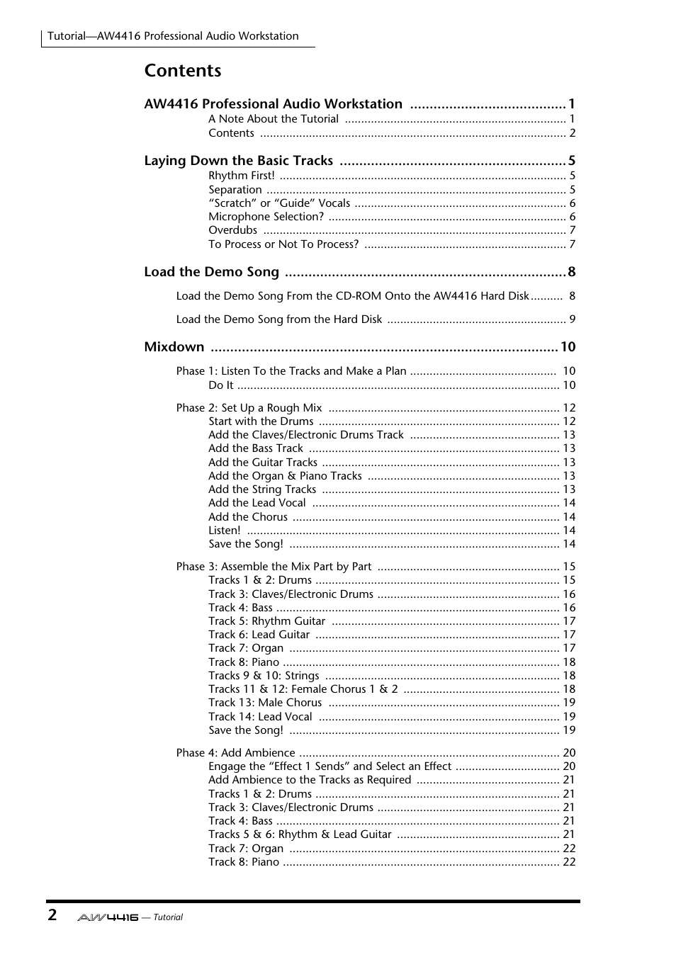 Yamaha Professional Audio Workstation AW4416 User Manual | Page 475 / 507