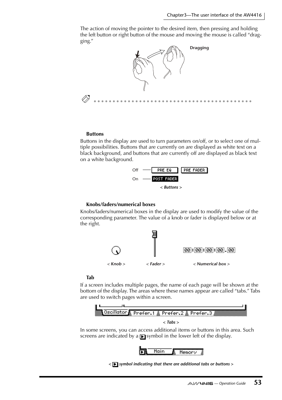 Yamaha Professional Audio Workstation AW4416 User Manual | Page 68 / 507