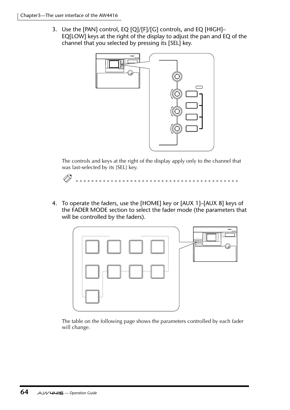 Yamaha Professional Audio Workstation AW4416 User Manual | Page 79 / 507