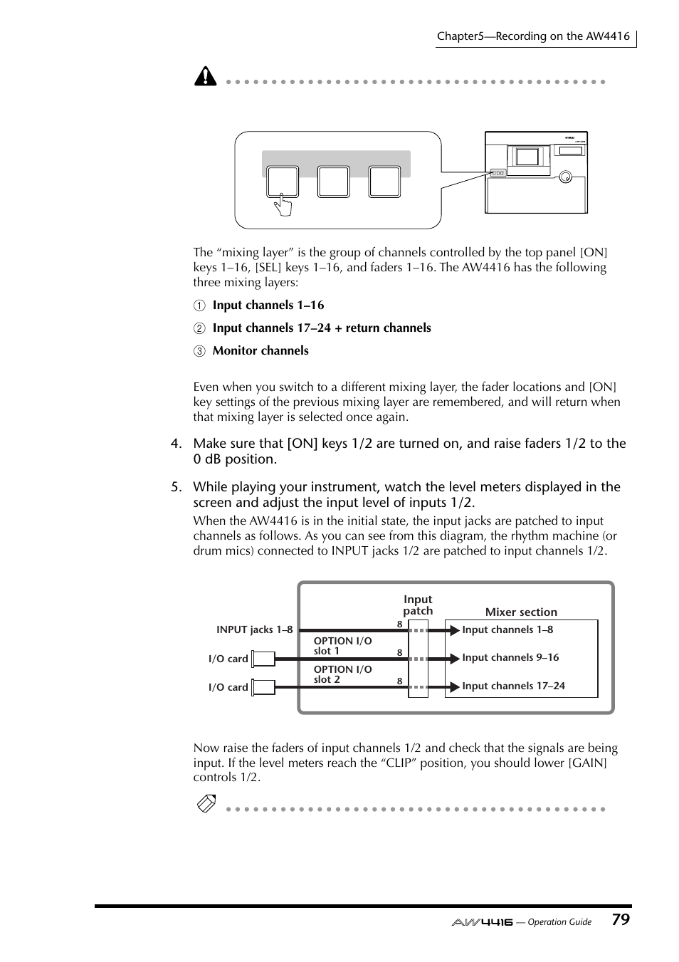 Yamaha Professional Audio Workstation AW4416 User Manual | Page 94 / 507