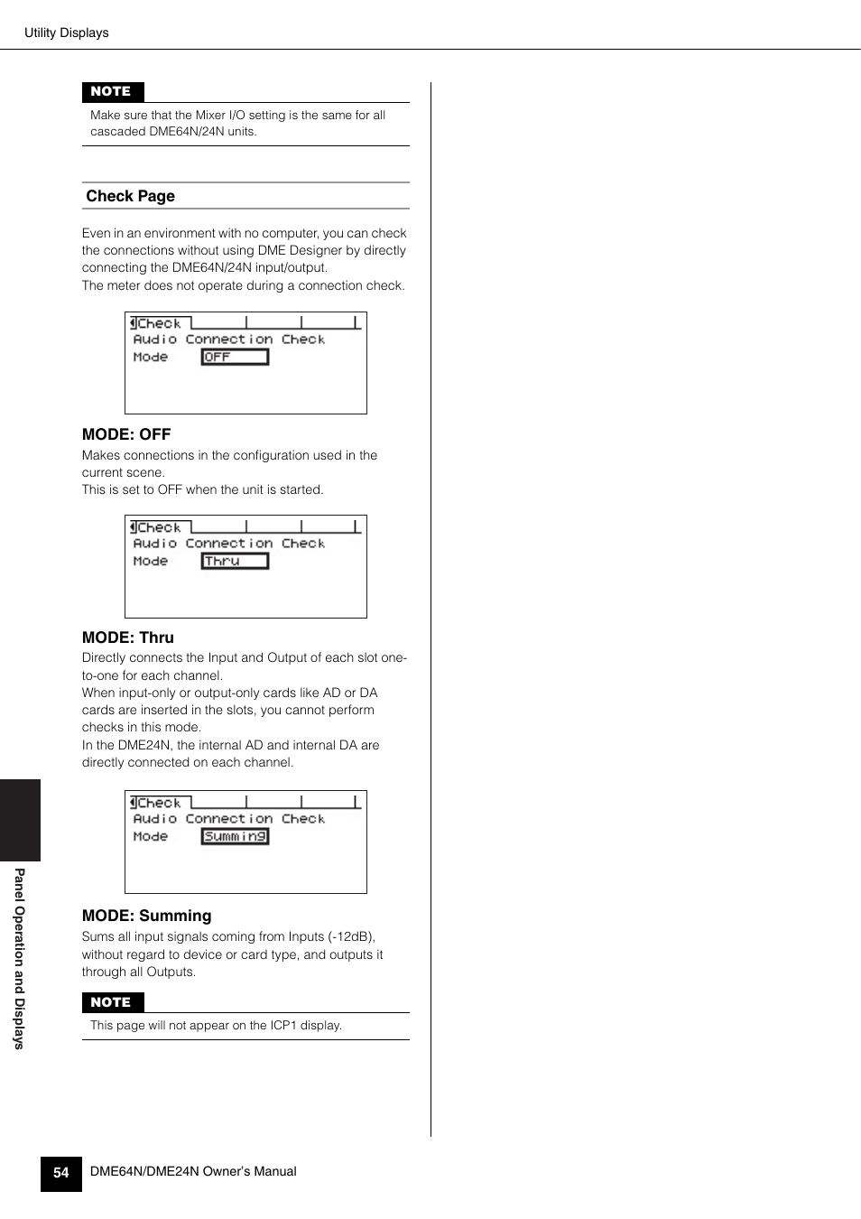 Yamaha 1009MWTO-F0 User Manual | Page 54 / 80