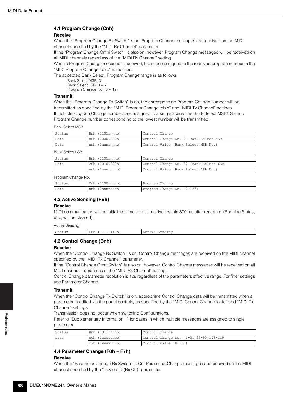 Yamaha 1009MWTO-F0 User Manual | Page 68 / 80