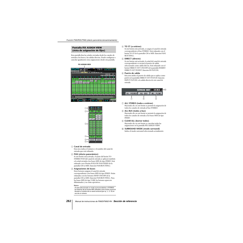 Yamaha PM5D-RHPM5D User Manual | Page 282 / 367