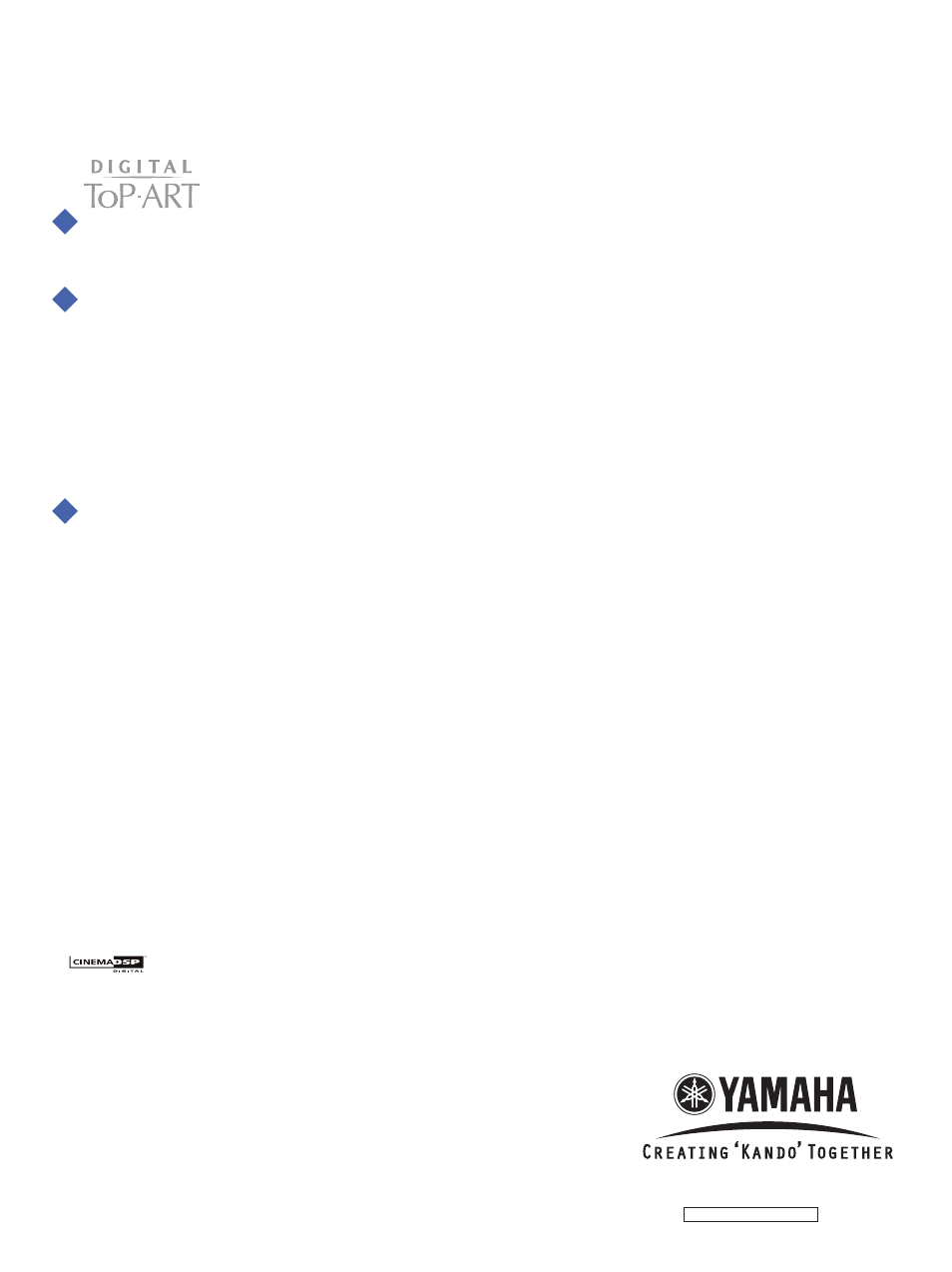 Rx-v740rds notable features, 10/10 (g/b), Yamaha electronics uk ltd | Yamaha RX-V740RDS User Manual | Page 10 / 10