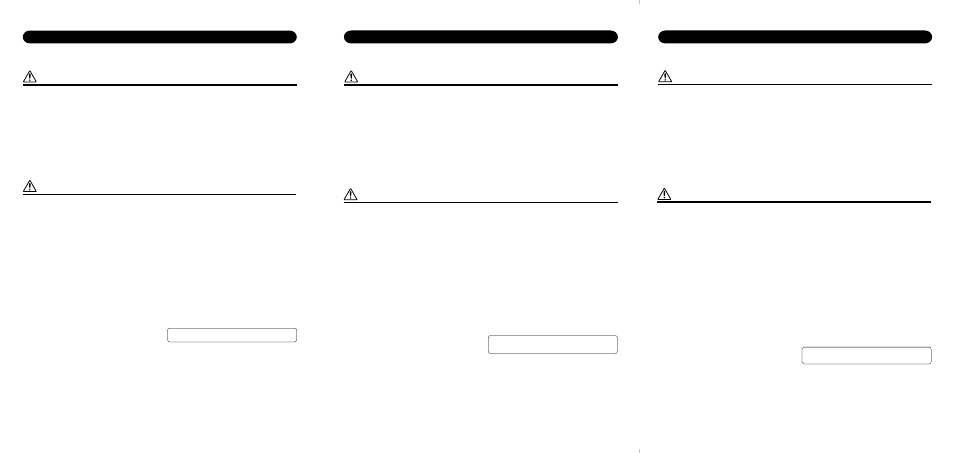 Precautions, Vorsichtsmassnahmen, Precautions d'usage | Please read carefully before proceeding, Warning, Caution, Vorsicht, Bitte sorgfältig durchlesen, ehe sie weitermachen, Warnung, Attention | Yamaha PortaSound PSS-7 User Manual | Page 3 / 4