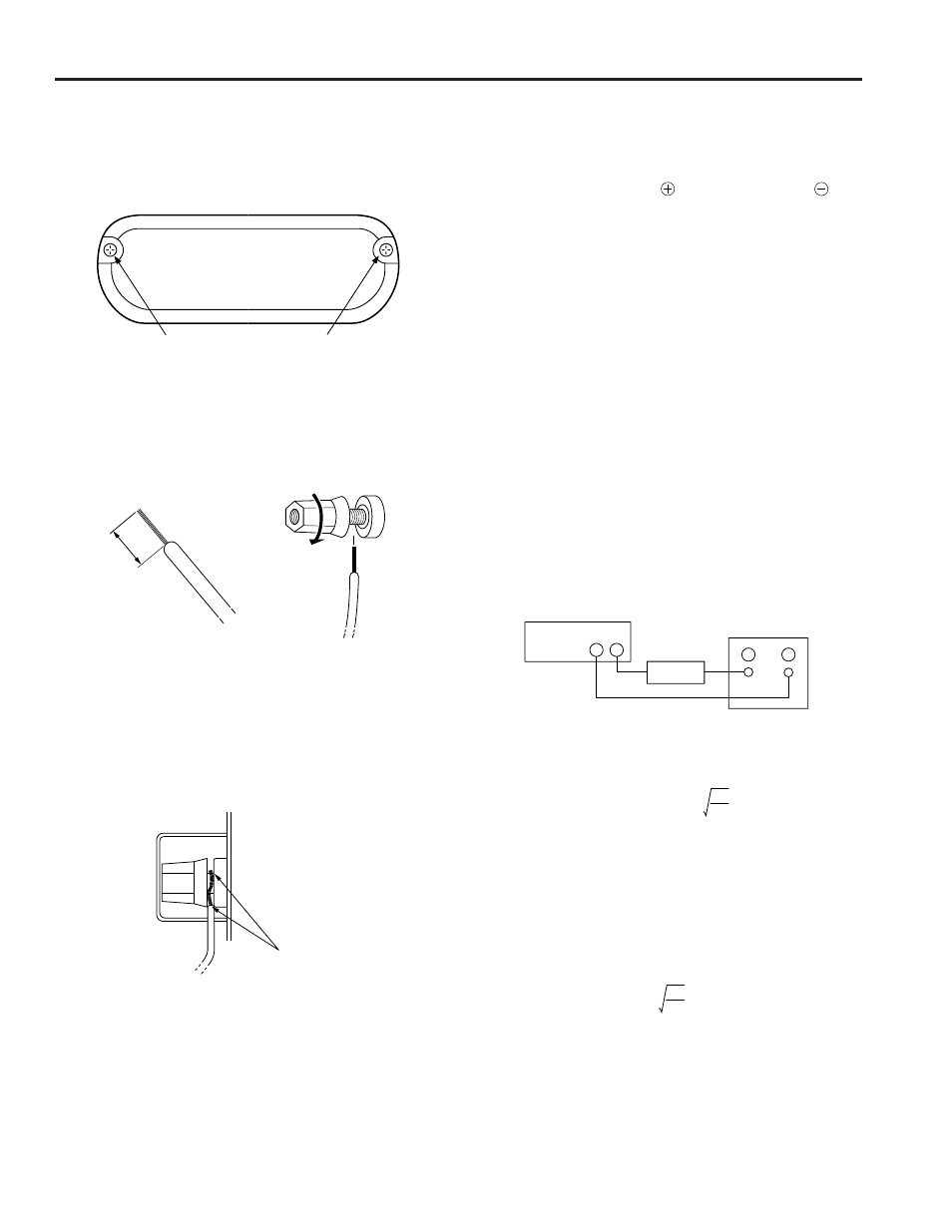 スピーカー配線, スピーカー出力端子 | Yamaha PC5500 User Manual | Page 6 / 16