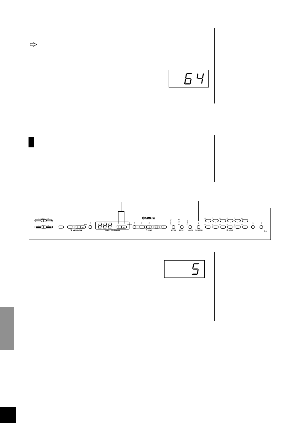 Touch | Yamaha P-80 User Manual | Page 24 / 60