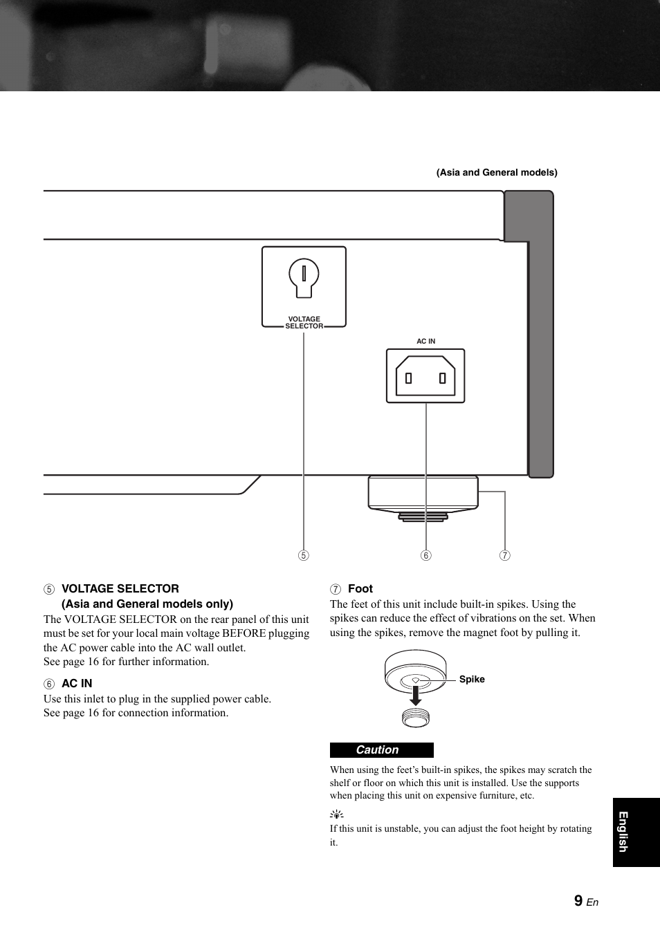 Yamaha CD-S2000 User Manual | Page 9 / 29