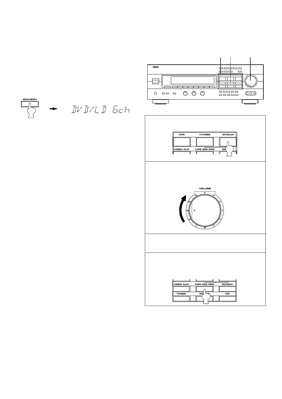 Yamaha R-V902 User Manual | Page 21 / 44