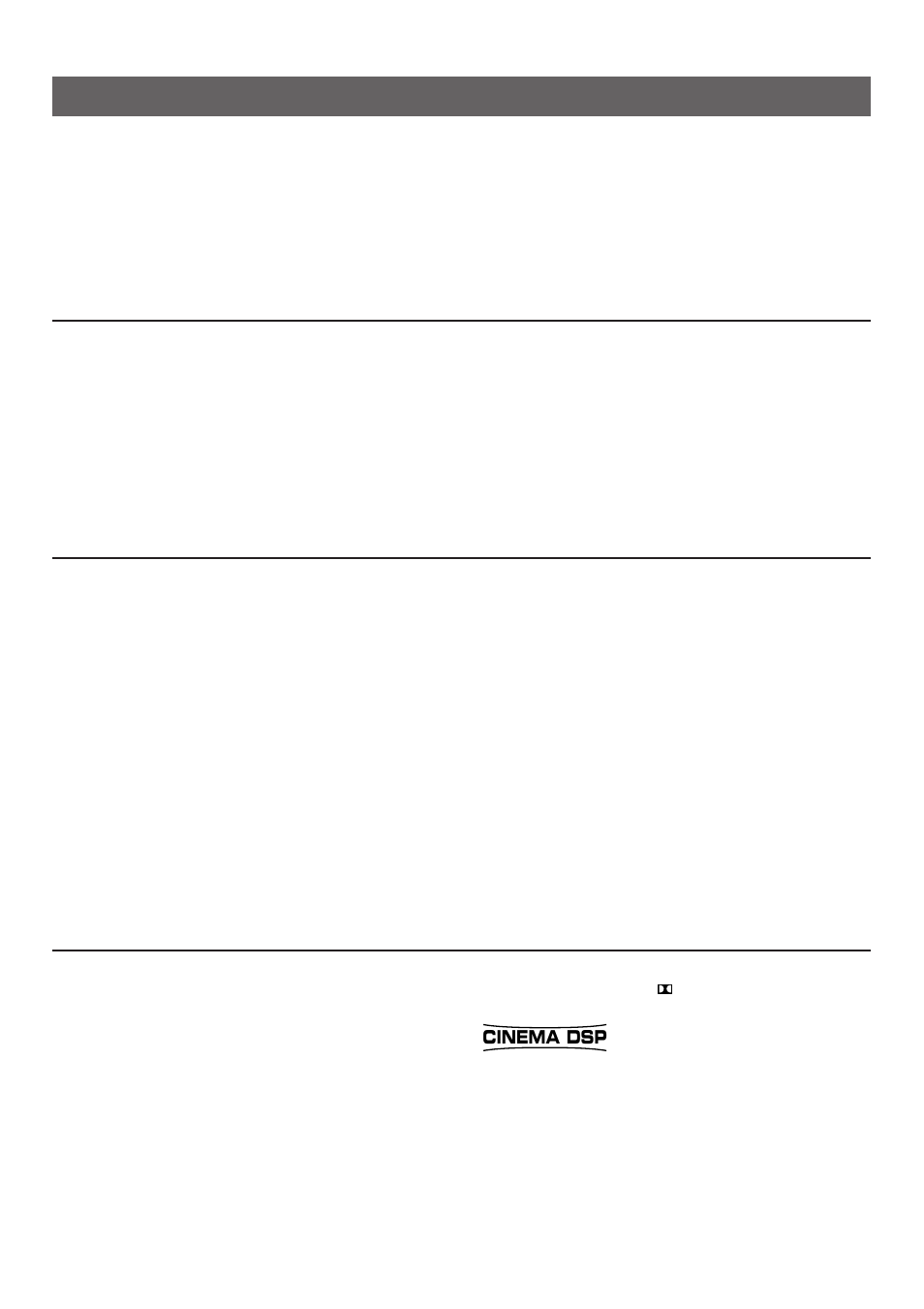 Profile of this unit, Digital sound field processing, Dolby pro logic surround | Dolby pro logic surround + dsp | Yamaha R-V902 User Manual | Page 5 / 44