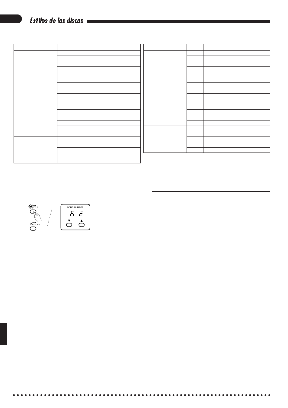 24 estilos de los discos, Uso de un estilo del disco cargado | Yamaha CVP-85A User Manual | Page 28 / 76