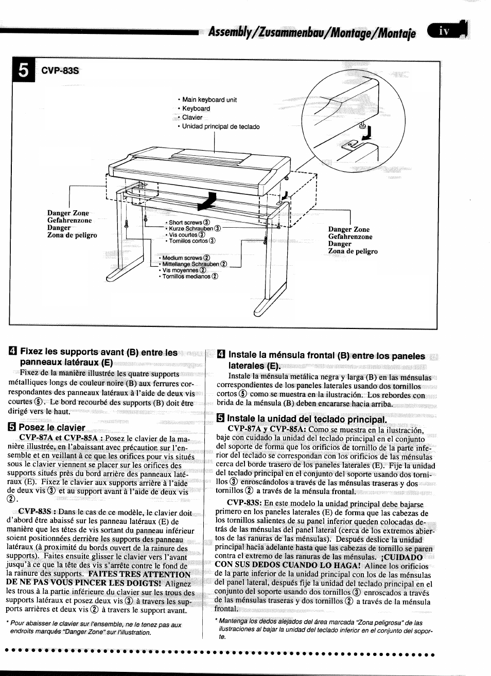 Yamaha CVP-85A User Manual | Page 61 / 76