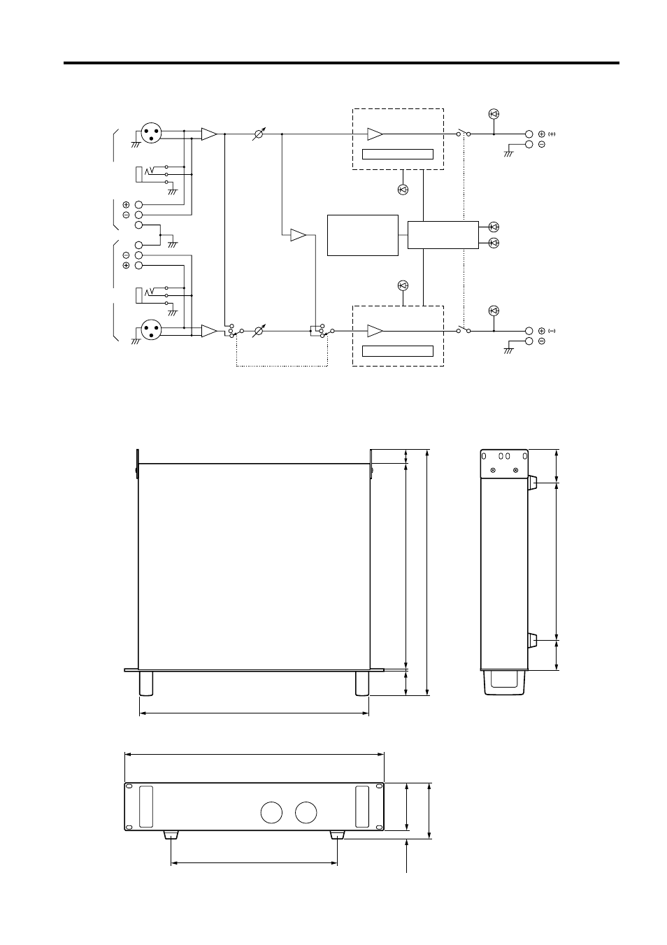 ブロック図 | Yamaha P800 User Manual | Page 12 / 15