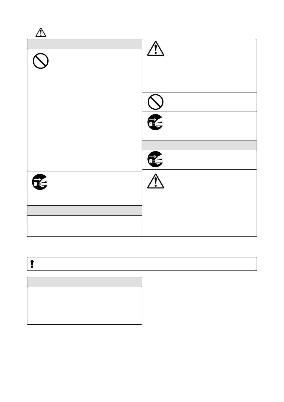 使用上のご注意 | Yamaha P800 User Manual | Page 3 / 15