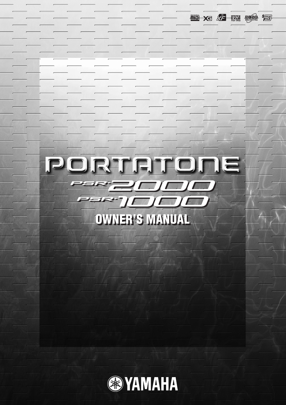 Yamaha PORTATONE PSR-1000 User Manual | 172 pages