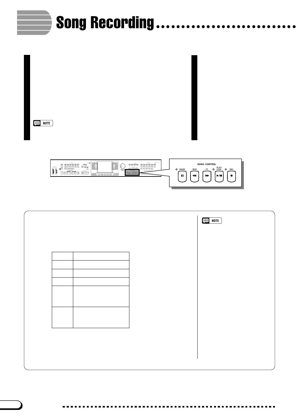 Song recording | Yamaha CVP-109  EN User Manual | Page 130 / 235