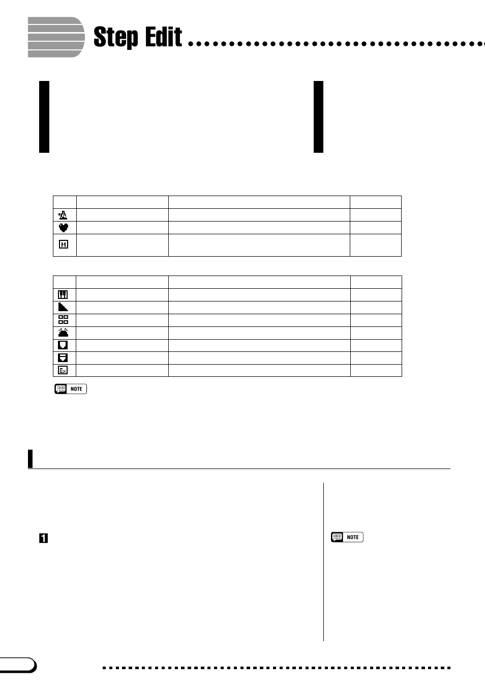 Step edit, Editing song events, Zinsert the song data disk | Yamaha CVP-109  EN User Manual | Page 146 / 235