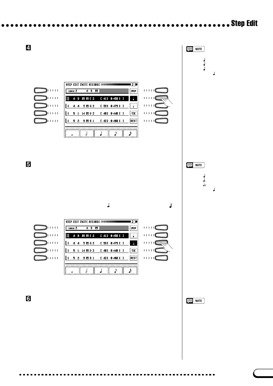 Step edit | Yamaha CVP-109  EN User Manual | Page 163 / 235