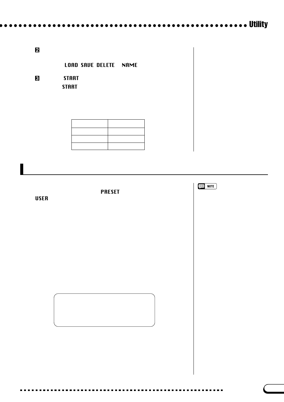 Function [scale tuning] display — page 16, Utility, Preset scale | Yamaha CVP-109  EN User Manual | Page 209 / 235