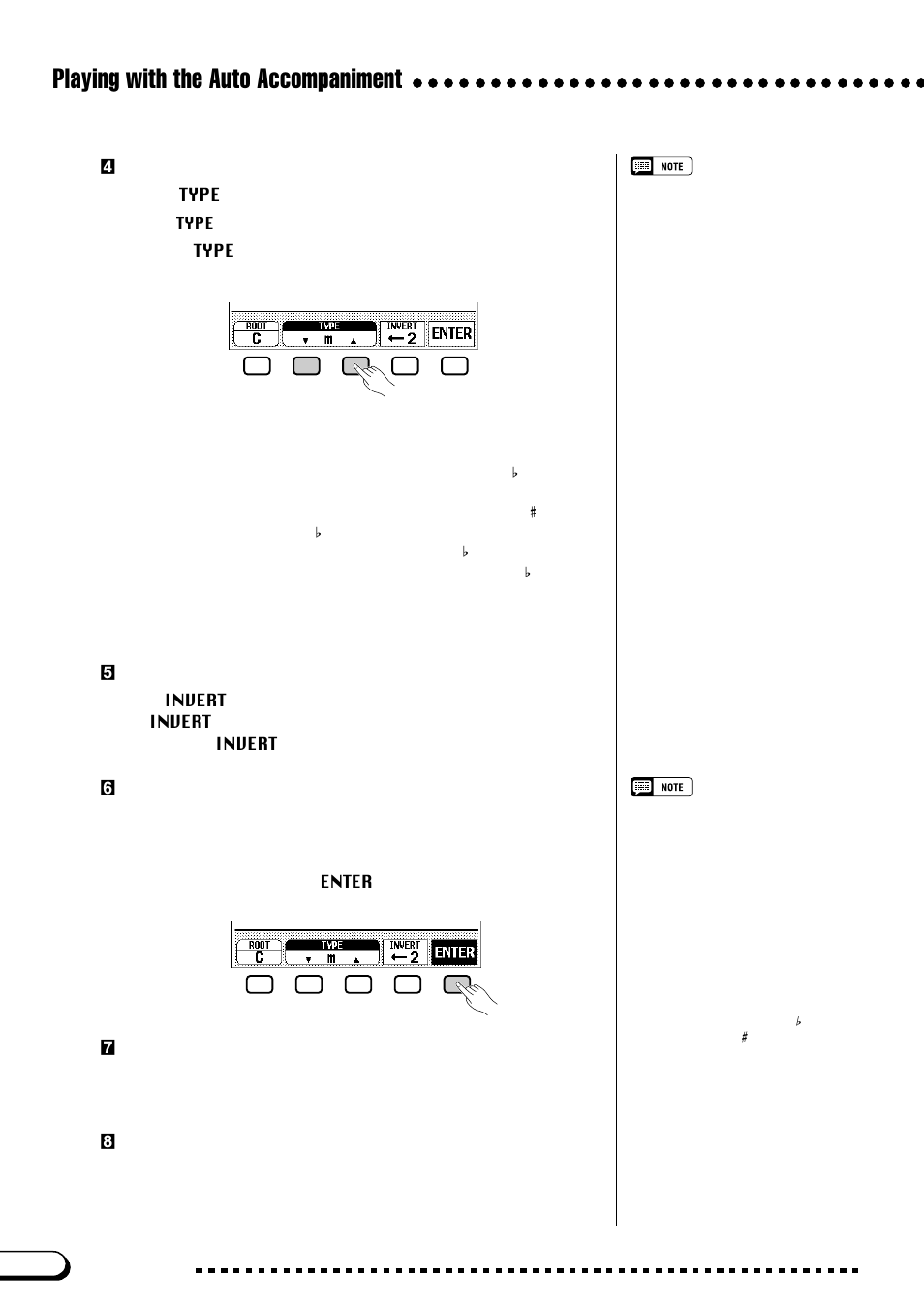 Playing with the auto accompaniment | Yamaha CVP-109  EN User Manual | Page 76 / 235