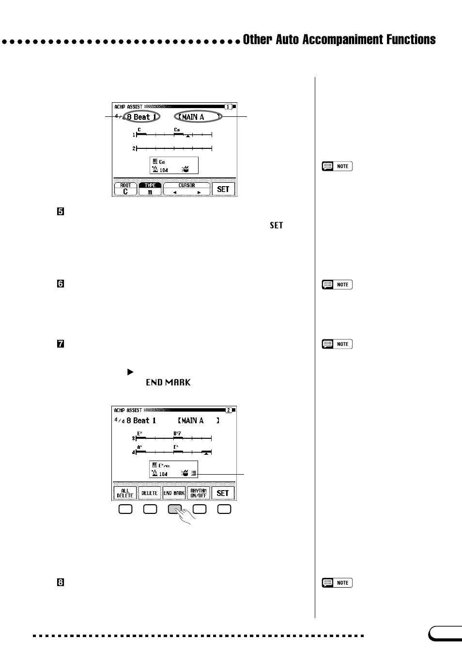 Other auto accompaniment functions | Yamaha CVP-109  EN User Manual | Page 83 / 235