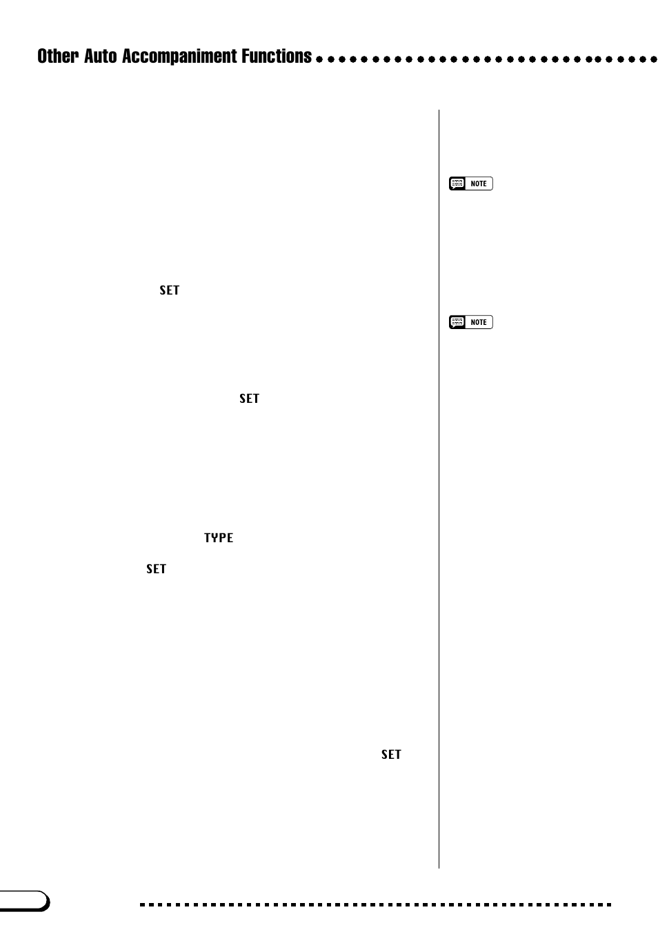 Other auto accompaniment functions | Yamaha CVP-109  EN User Manual | Page 84 / 235