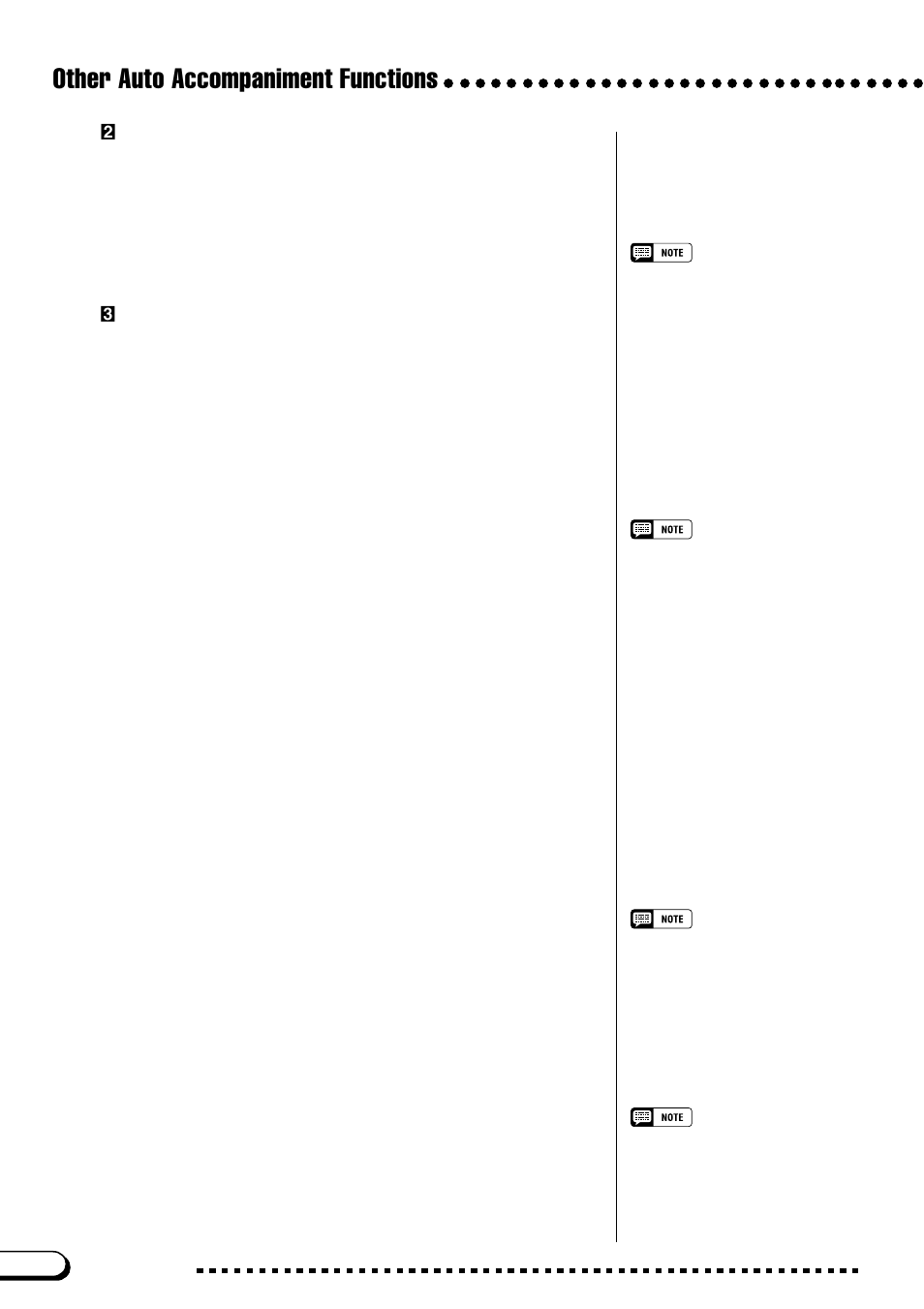 Other auto accompaniment functions, Other ways to use accompaniment assistance, Saving and loading your data | Yamaha CVP-109  EN User Manual | Page 86 / 235