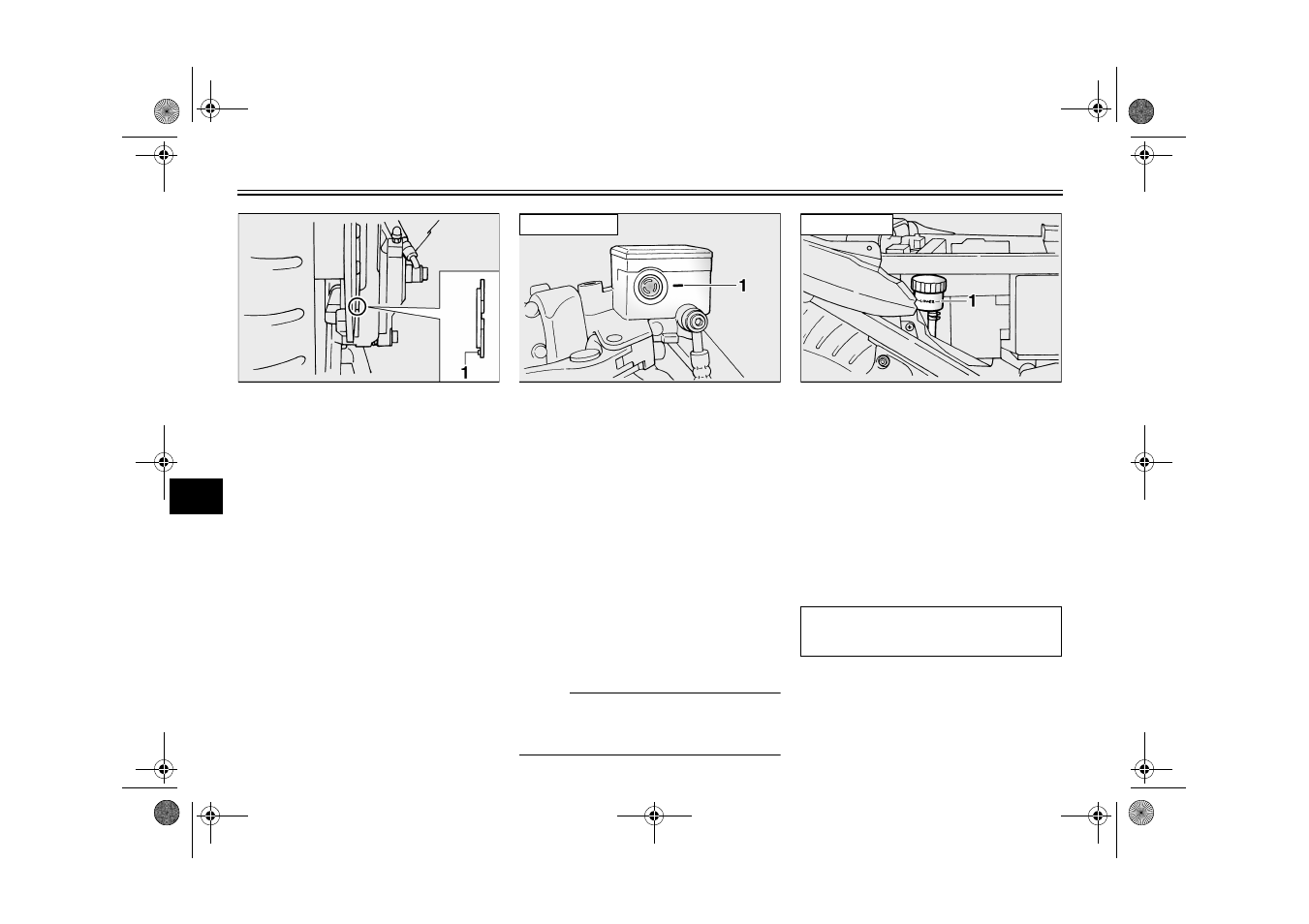 Periodic maintenance and minor repair, Checking the brake and clutch fluid levels | Yamaha FJR1300 User Manual | Page 74 / 106